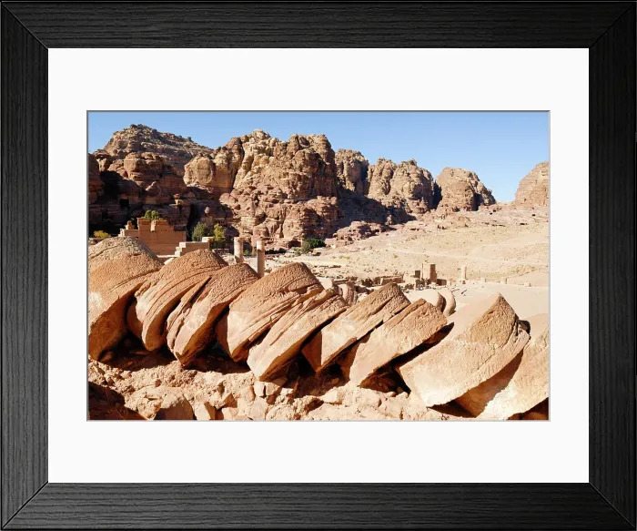 Framed Print : Grand Temple (Temple of the Winged Lions), Petra, UNESCO World Heritage Site, Jordan, Middle East Framed Print : Grand Temple (Temple of the Winged Lions), Petra, UNESCO World Heritage Site, Jordan, Middle East
