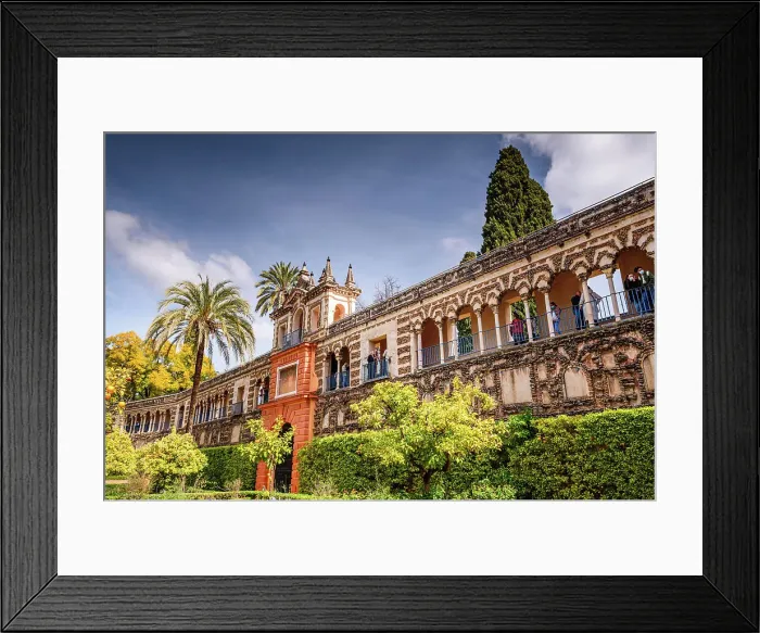Framed Print : Garden of Alcazar of Sevilla in spring, UNESCO World Heritage Site, Seville, Andalusia, Spain, Europe Framed Print : Garden of Alcazar of Sevilla in spring, UNESCO World Heritage Site, Seville, Andalusia, Spain, Europe