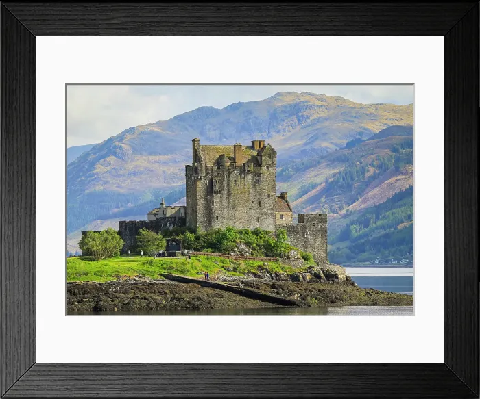 Framed Print : Picturesque 13th century Eilean Donan Castle on a tidal island by the Kyle of Loch Alsh, Eilean Donan, Dornie, Kyle of Loch Alsh, West Highlands, Scotland, United Kingdom, Europe Framed Print : Picturesque 13th century Eilean Donan Castle on a tidal island by the Kyle of Loch Alsh, Eilean Donan, Dornie, Kyle of Loch Alsh, West Highlands, Scotland, United Kingdom, Europe