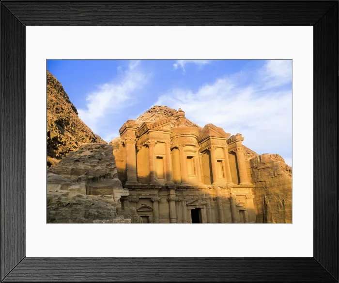 Framed Print : Ad Deir (The Monastery), Petra, UNESCO World Heritage Site, Jordan, Middle East Framed Print : Ad Deir (The Monastery), Petra, UNESCO World Heritage Site, Jordan, Middle East