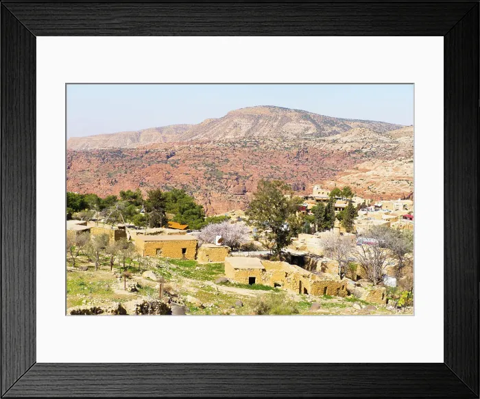 Framed Print : Dana village, Dana Biosphere Reserve, Jordan, Middle East Framed Print : Dana village, Dana Biosphere Reserve, Jordan, Middle East