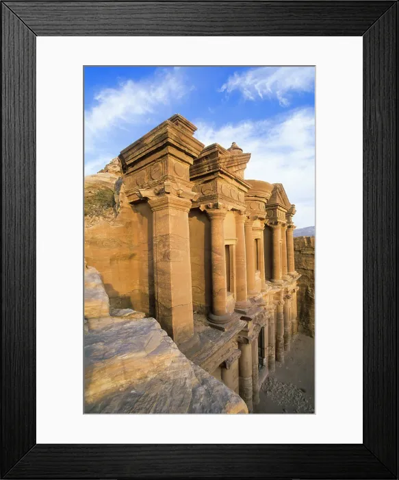 Framed Print : Ad Deir (The Monastery), Petra, UNESCO World Heritage Site, Jordan, Middle East Framed Print : Ad Deir (The Monastery), Petra, UNESCO World Heritage Site, Jordan, Middle East