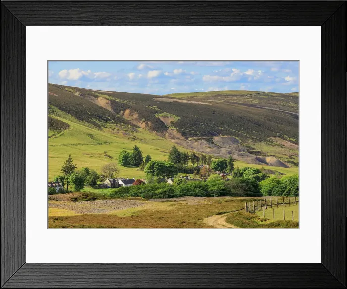 Framed Print : Landscape scarred by mining and spoil heaps at former mining settlement where gold and other minerals were extracted, and second highest village in Scotland, Leadhills, South Lanarkshire, Scotland, United Kingdom, Europe Framed Print : Landscape scarred by mining and spoil heaps at former mining settlement where gold and other minerals were extracted, and second highest village in Scotland, Leadhills, South Lanarkshire, Scotland, United Kingdom, Europe