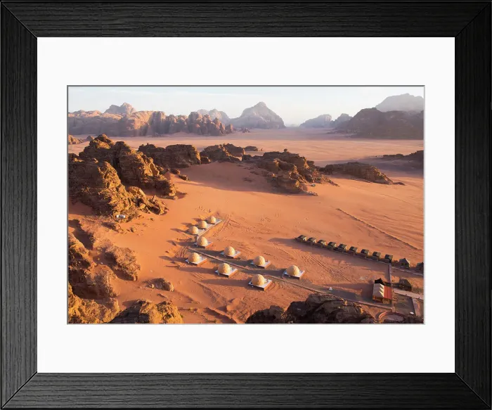 Framed Print : Bubble tents camp in Wadi Rum, UNESCO World Heritage Site, Jordan, Middle East Framed Print : Bubble tents camp in Wadi Rum, UNESCO World Heritage Site, Jordan, Middle East