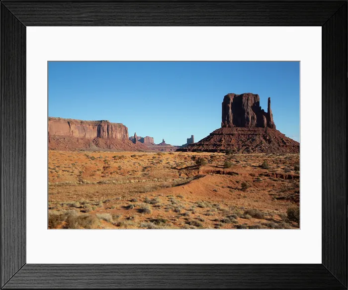 Framed Print : West Mitten Butte, Monument Valley Navajo Tribal Park, Utah, United States of America Framed Print : West Mitten Butte, Monument Valley Navajo Tribal Park, Utah, United States of America