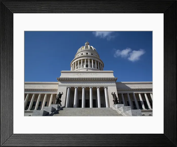 Framed Print : National Capitol Building, UNESCO, Havana, Cuba Framed Print : National Capitol Building, UNESCO, Havana, Cuba