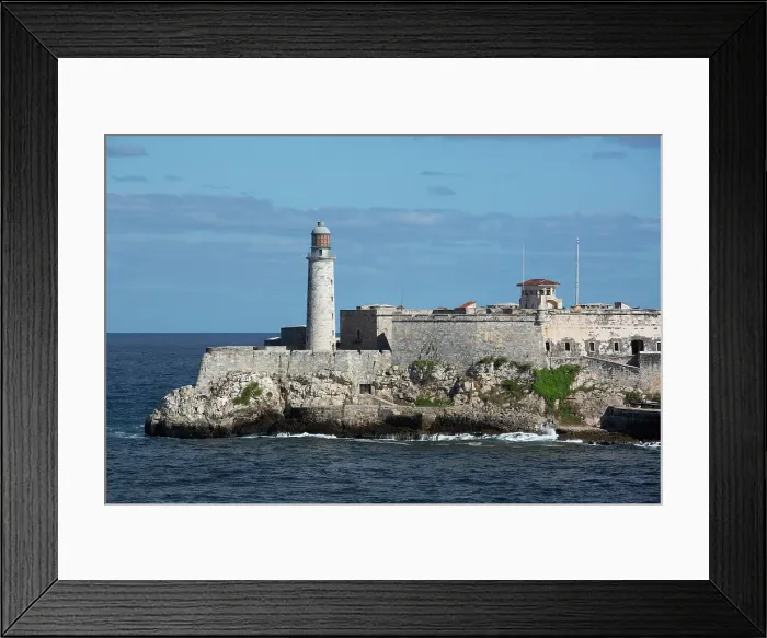 Framed Print : Castle of the Three Kings of Morro, UNESCO, Havana, Cuba Framed Print : Castle of the Three Kings of Morro, UNESCO, Havana, Cuba