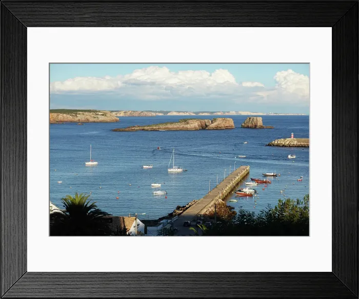 Framed Print : The port at Sagres, Algarve, Portugal Framed Print : The port at Sagres, Algarve, Portugal