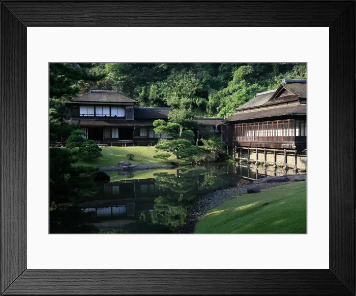 Framed Print : Garden in Kamakura, Honshu, Japan Framed Print : Garden in Kamakura, Honshu, Japan