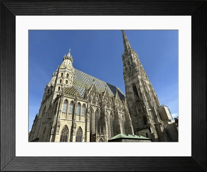 Framed Print : St. Stephen's Cathedral (Stefansdom), Vienna, Austria Framed Print : St. Stephen's Cathedral (Stefansdom), Vienna, Austria