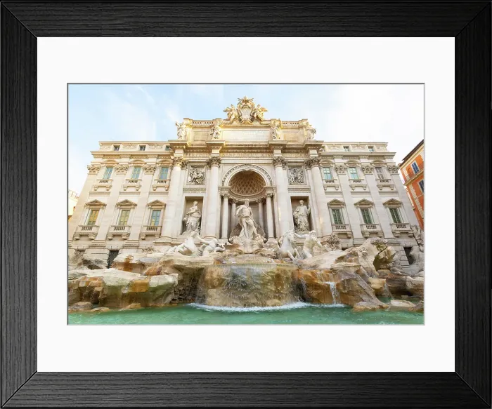 Framed Print : The Trevi Fountain (Fontana di Trevi) in the early morning light, Rome, Lazio, Italy Framed Print : The Trevi Fountain (Fontana di Trevi) in the early morning light, Rome, Lazio, Italy