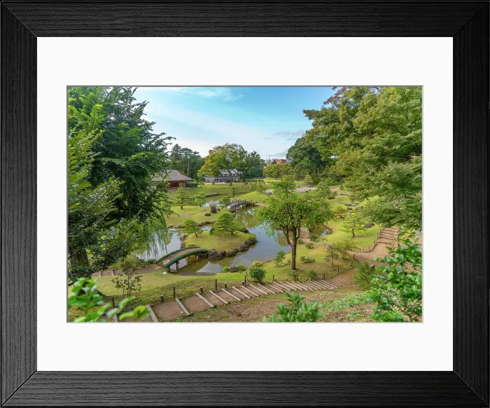 Framed Print : View of Gyokusenin Maru Garden in the grounds of Kanazawa Castle, Kanazawa City, Ishikawa Prefecture, Honshu, Japan Framed Print : View of Gyokusenin Maru Garden in the grounds of Kanazawa Castle, Kanazawa City, Ishikawa Prefecture, Honshu, Japan
