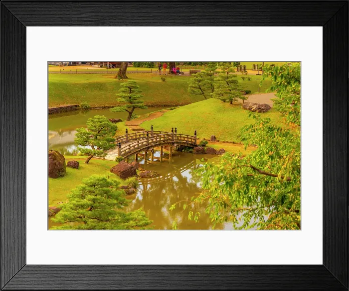 Framed Print : View of Gyokusenin Maru Garden in the grounds of Kanazawa Castle, Kanazawa City, Ishikawa Prefecture, Honshu, Japan Framed Print : View of Gyokusenin Maru Garden in the grounds of Kanazawa Castle, Kanazawa City, Ishikawa Prefecture, Honshu, Japan