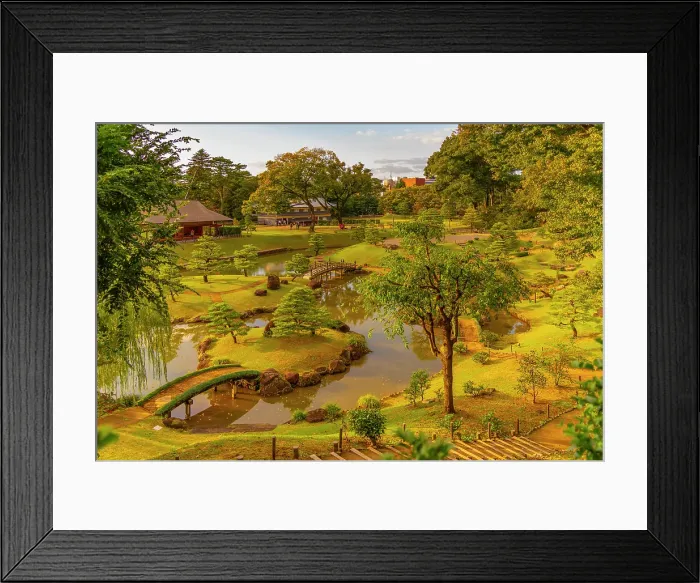 Framed Print : View of Gyokusenin Maru Garden in the grounds of Kanazawa Castle, Kanazawa City, Ishikawa Prefecture, Honshu, Japan Framed Print : View of Gyokusenin Maru Garden in the grounds of Kanazawa Castle, Kanazawa City, Ishikawa Prefecture, Honshu, Japan