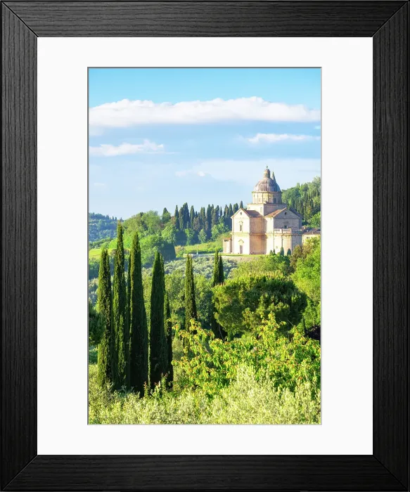 Framed Print : Chiesa di San Biagio (Church of Madonna di San Biagio), Montepulciano, Tuscany, Italy Framed Print : Chiesa di San Biagio (Church of Madonna di San Biagio), Montepulciano, Tuscany, Italy