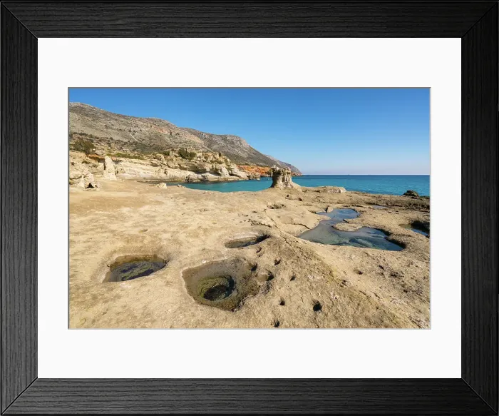 Framed Print : Petrified forest, Agia Marina, Agios Nikolaos Geopark geological structures, Greece Framed Print : Petrified forest, Agia Marina, Agios Nikolaos Geopark geological structures, Greece