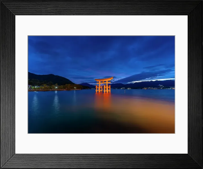 Framed Print : Itsukushima Jinja, 16th century Shinto shrine, torii gate appears to float at high tide, UNESCO, Miyajimacho, Hatsukaichi, Hiroshima, Honshu, Japan Framed Print : Itsukushima Jinja, 16th century Shinto shrine, torii gate appears to float at high tide, UNESCO, Miyajimacho, Hatsukaichi, Hiroshima, Honshu, Japan