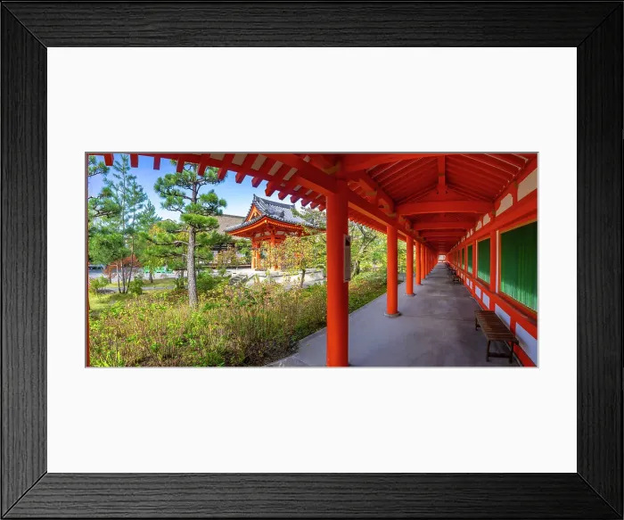 Framed Print : Shoro (Bell Building) and tunnel to Rengeoin Todaimon (Grand East Gate) in Sanjusangendo Temple, Sanjusangendomawari, Kyoto, Honshu, Japan Framed Print : Shoro (Bell Building) and tunnel to Rengeoin Todaimon (Grand East Gate) in Sanjusangendo Temple, Sanjusangendomawari, Kyoto, Honshu, Japan