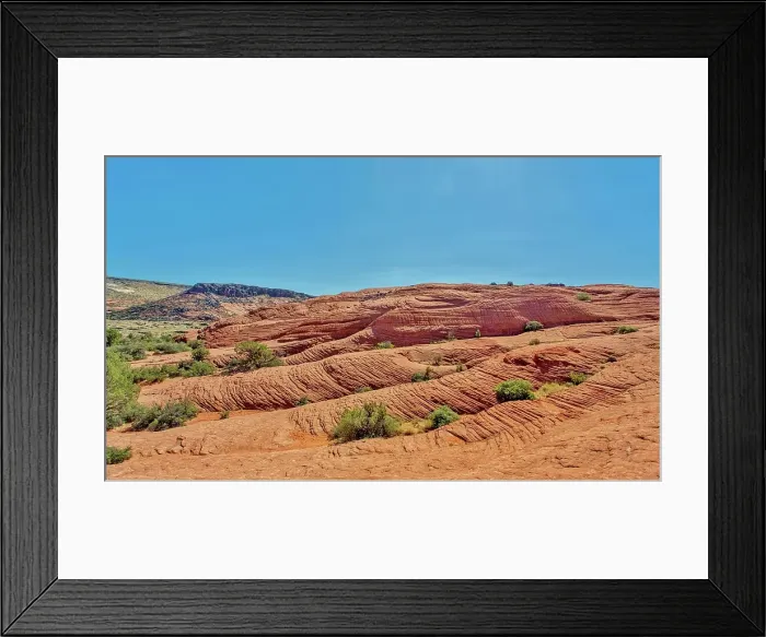Framed Print : Petrified sand dunes, White Canyon State Park, Red Cliffs Desert Reserve near St. George, Utah, United States of America Framed Print : Petrified sand dunes, White Canyon State Park, Red Cliffs Desert Reserve near St. George, Utah, United States of America