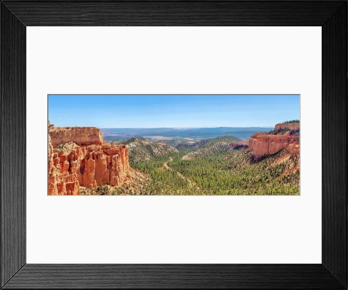 Framed Print : Paria View and hoodoos, Bryce Canyon National Park, Utah, United States of America Framed Print : Paria View and hoodoos, Bryce Canyon National Park, Utah, United States of America