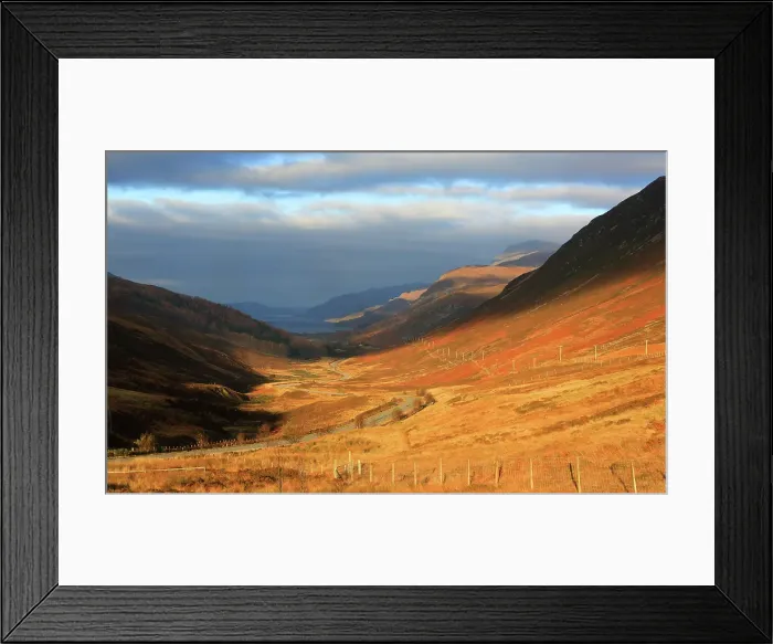 Framed Print : Glen Docherty, Highlands, Scotland, United Kingdom