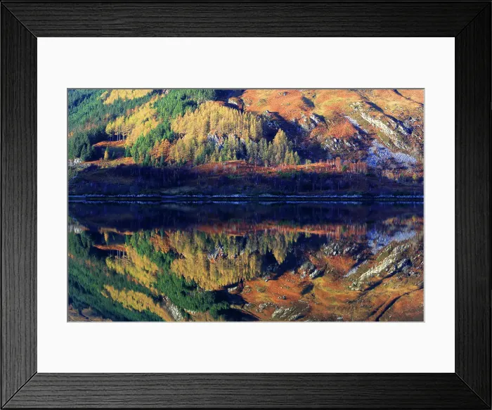 Framed Print : Reflection detail, Glenshiel, Highlands, Scotland, United Kingdom Framed Print : Reflection detail, Glenshiel, Highlands, Scotland, United Kingdom