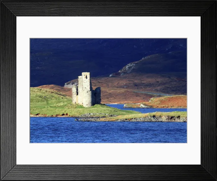Framed Print : Ardvreck Castle, Loch Assynt, Ross and Cromarty, Highlands, Scotland, United Kingdom Framed Print : Ardvreck Castle, Loch Assynt, Ross and Cromarty, Highlands, Scotland, United Kingdom