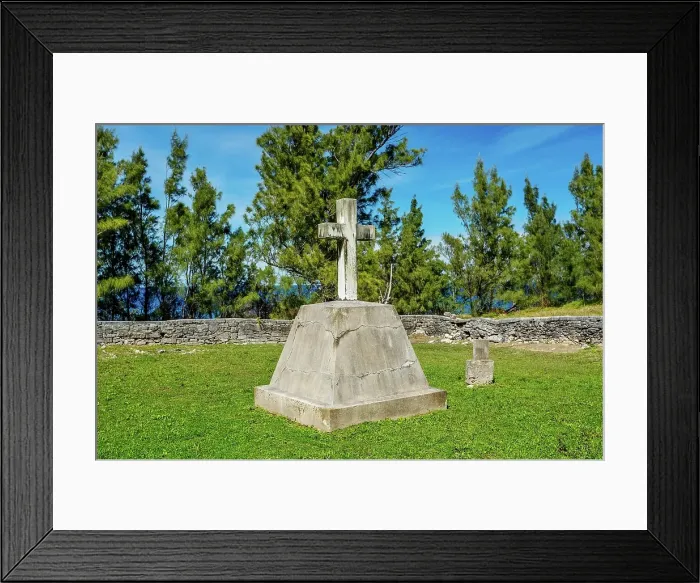 Framed Print : Ferry Reach Military Cemetery, contains remains of British Army Bermuda Garrison soldiers who died of yellow fever in 1860s, St. George, Bermuda Framed Print : Ferry Reach Military Cemetery, contains remains of British Army Bermuda Garrison soldiers who died of yellow fever in 1860s, St. George, Bermuda