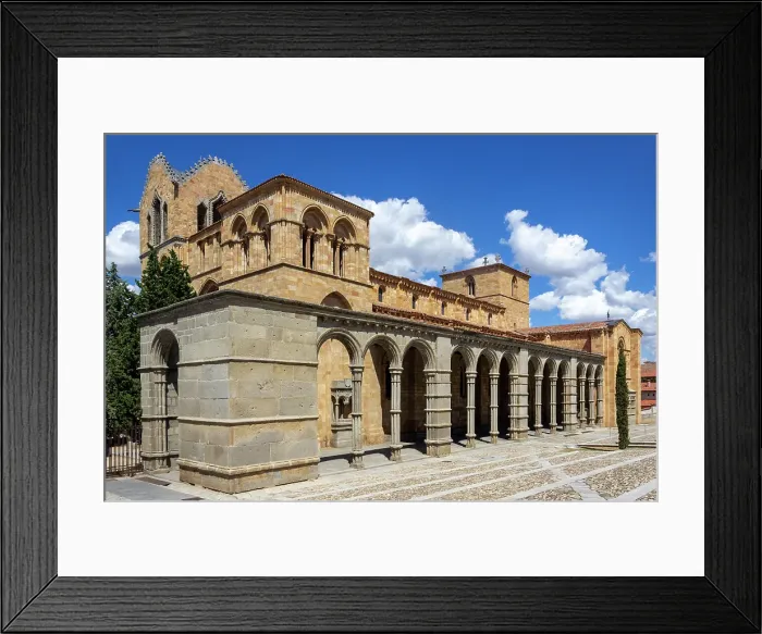 Framed Print : Basilica de San Vincente, Avila, UNESCO, Castilla y Leon, Spain Framed Print : Basilica de San Vincente, Avila, UNESCO, Castilla y Leon, Spain