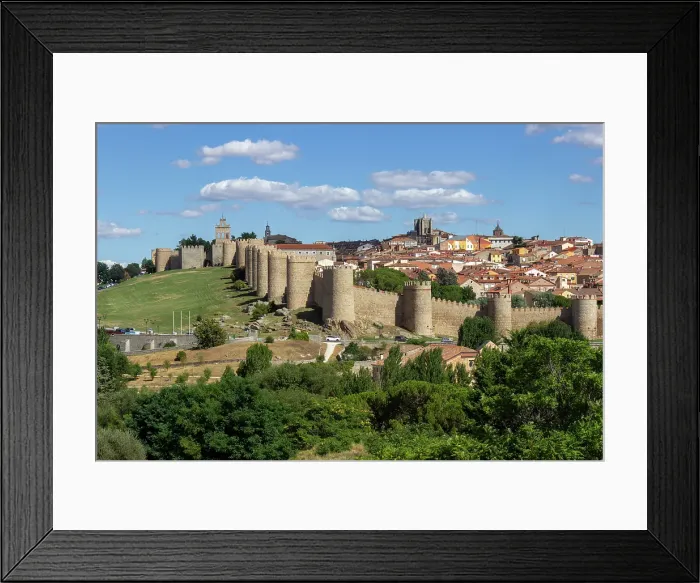 Framed Print : Mirador de los 4 Postes, Avila, UNESCO, Castilla y Leon, Spain Framed Print : Mirador de los 4 Postes, Avila, UNESCO, Castilla y Leon, Spain