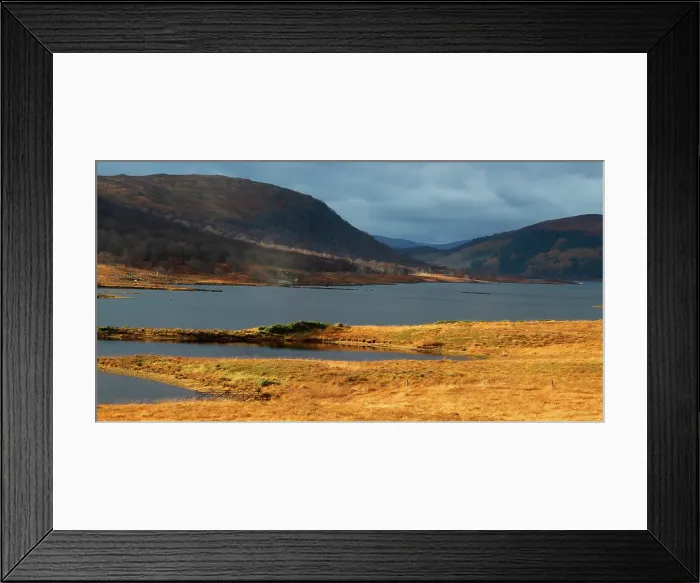 Framed Print : Loch Naver, Sutherland, Highland, Scotland, United Kingdom Framed Print : Loch Naver, Sutherland, Highland, Scotland, United Kingdom