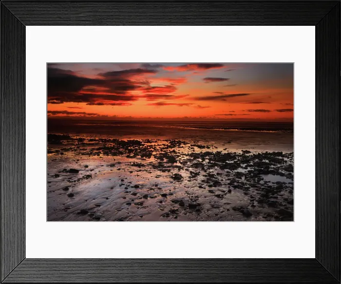 Framed Print : River Ogmore estuary, Ogmore-by-Sea, Bridgend, South Wales, United Kingdom Framed Print : River Ogmore estuary, Ogmore-by-Sea, Bridgend, South Wales, United Kingdom