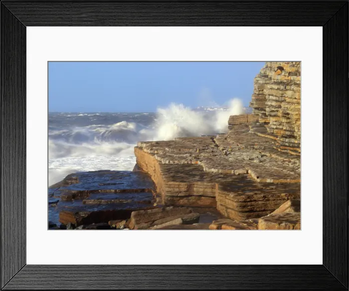 Framed Print : Limestone cliffs, Dunraven Bay, Southerndown, Vale of Glamorgan, South Wales, United Kingdom Framed Print : Limestone cliffs, Dunraven Bay, Southerndown, Vale of Glamorgan, South Wales, United Kingdom