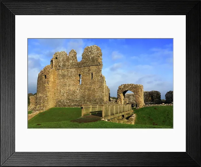 Framed Print : Ogmore Castle near Bridgend, South Wales, United Kingdom Framed Print : Ogmore Castle near Bridgend, South Wales, United Kingdom
