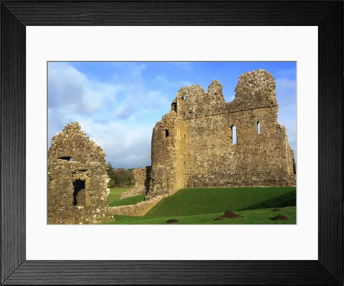 Framed Print : Ogmore Castle near Bridgend, South Wales, United Kingdom Framed Print : Ogmore Castle near Bridgend, South Wales, United Kingdom