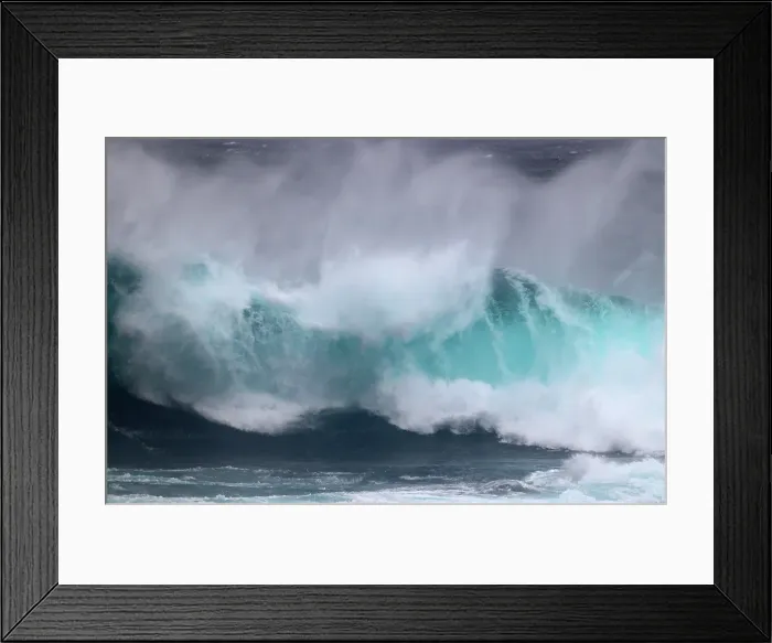 Framed Print : Atlantic surf at Mosteiros, north west coast, Sao Miguel, Azores Islands, Atlantic, Portugal