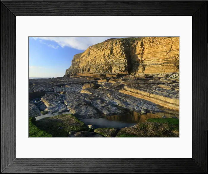 Framed Print : Dunraven Bay, Southerndown, South Wales, United Kingdom Framed Print : Dunraven Bay, Southerndown, South Wales, United Kingdom