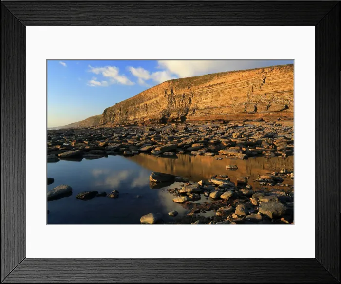 Framed Print : Dunraven Bay, Southerndown, South Wales, United Kingdom Framed Print : Dunraven Bay, Southerndown, South Wales, United Kingdom