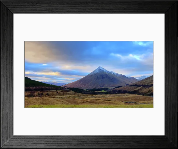 Framed Print : Twilight, Rannoch Moor, Highland, Scotland, United Kingdom Framed Print : Twilight, Rannoch Moor, Highland, Scotland, United Kingdom