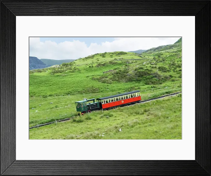 Framed Print : Snowdon Mountain Railway, Llanberis, Gwynedd, Wales, United Kingdom Framed Print : Snowdon Mountain Railway, Llanberis, Gwynedd, Wales, United Kingdom