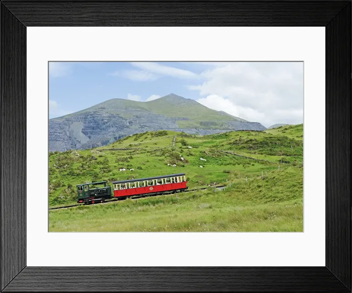 Framed Print : Snowdon Mountain Railway, Llanberis, Gwynedd, Wales, United Kingdom Framed Print : Snowdon Mountain Railway, Llanberis, Gwynedd, Wales, United Kingdom