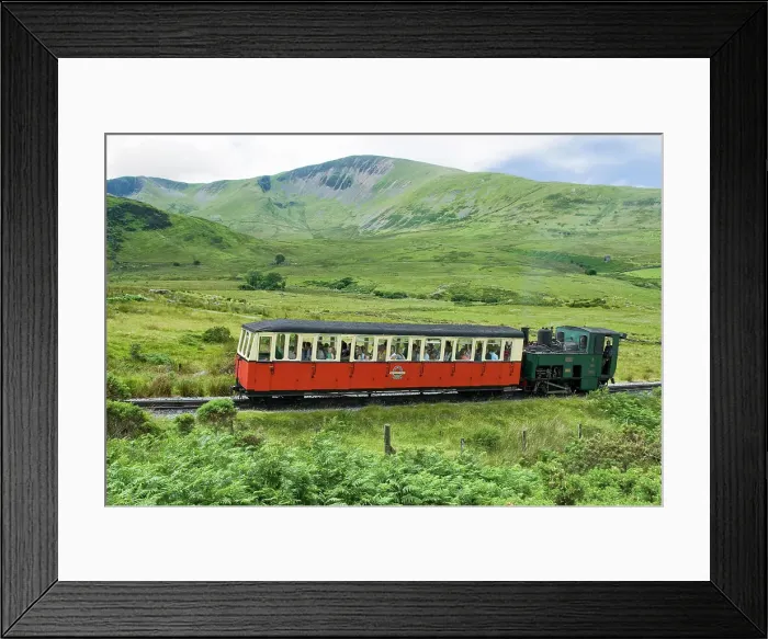 Framed Print : Snowdon Mountain Railway, Llanberis, Gwynedd, Wales, United Kingdom Framed Print : Snowdon Mountain Railway, Llanberis, Gwynedd, Wales, United Kingdom