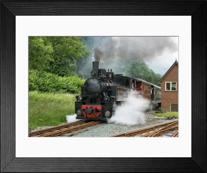 Framed Print : Llanfair Light Railway, Llanfair Caereinion, Welshpool, Powis, Wales, United Kingdom Framed Print : Llanfair Light Railway, Llanfair Caereinion, Welshpool, Powis, Wales, United Kingdom