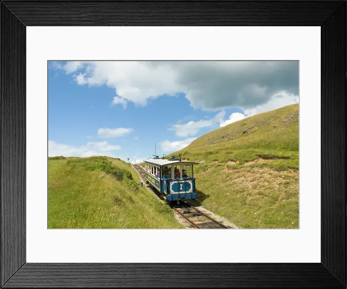 Framed Print : Great Orme Tramway, Llandudno, Clwyd, Wales, United Kingdom Framed Print : Great Orme Tramway, Llandudno, Clwyd, Wales, United Kingdom