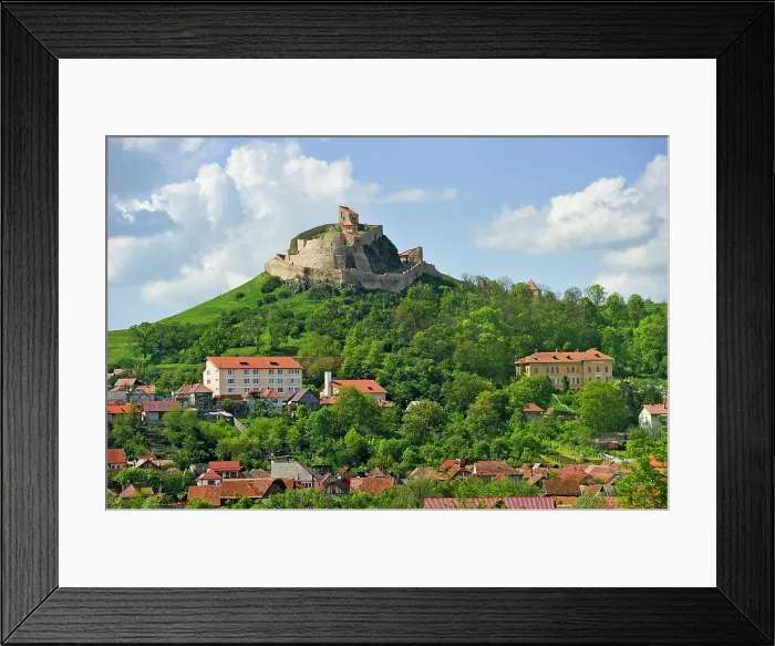 Framed Print : Rupea Fortress, near Brasov, Transylvania, Romania Framed Print : Rupea Fortress, near Brasov, Transylvania, Romania