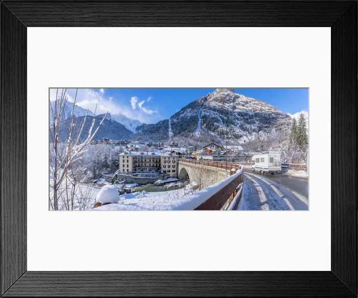 Framed Print : View of mountains and Dolonne from Courmayeur in winter, Courmayeur, Aosta Valley, Italian Alps, Italy Framed Print : View of mountains and Dolonne from Courmayeur in winter, Courmayeur, Aosta Valley, Italian Alps, Italy