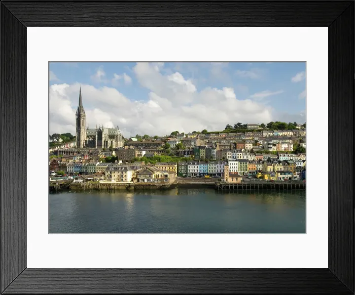 Framed Print : Cobh, seaport town of County Cork, Munster, Republic of Ireland Framed Print : Cobh, seaport town of County Cork, Munster, Republic of Ireland