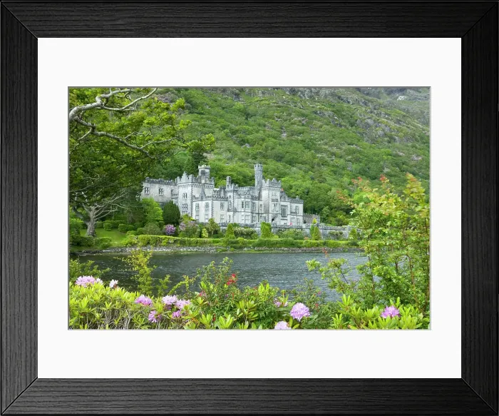 Framed Print : Kylemore Abbey, Benedictine Monastery, Connemara, County Galway, Connacht, Republic of Ireland Framed Print : Kylemore Abbey, Benedictine Monastery, Connemara, County Galway, Connacht, Republic of Ireland