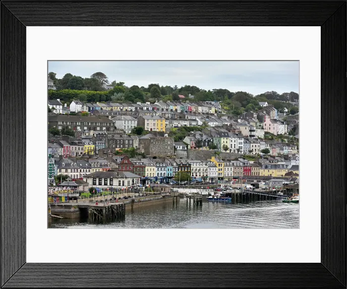 Framed Print : Waterfront at Cobh, Cork Harbour, County Cork, Munster, Republic of Ireland Framed Print : Waterfront at Cobh, Cork Harbour, County Cork, Munster, Republic of Ireland