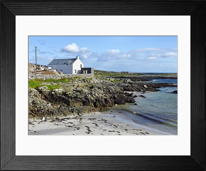 Framed Print : Lettermullan island, west coast, Connemara, County Galway, Connacht, Republic of Ireland Framed Print : Lettermullan island, west coast, Connemara, County Galway, Connacht, Republic of Ireland